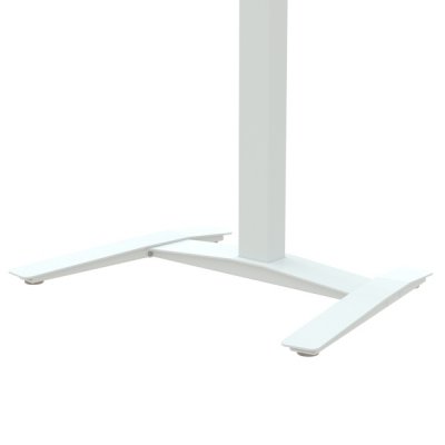 Steh-Sitz-Tisch CSW 100x60 cm elektrisch höhenverstellbar Detail Fuß
