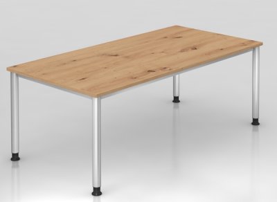 Schreibtisch Hamburg 200 cm Asteiche