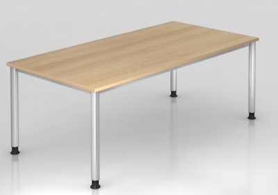 Schreibtisch Hamburg 200 cm Eiche