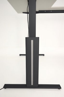 Elektrischer Schreibtisch 160 x 80 cm Move3 elegant Dekor Tischplatte Kabelblende