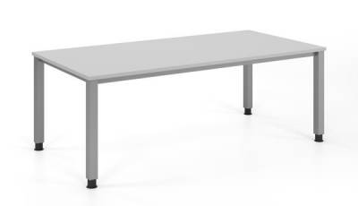 Schreibtisch 200 x 100 cm Lichtgrau