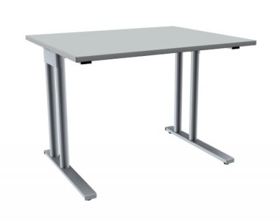 Schreibtisch TEN 100 cm lichtgrau