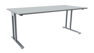 Schreibtisch TEN 180 x 80 cm lichtgrau