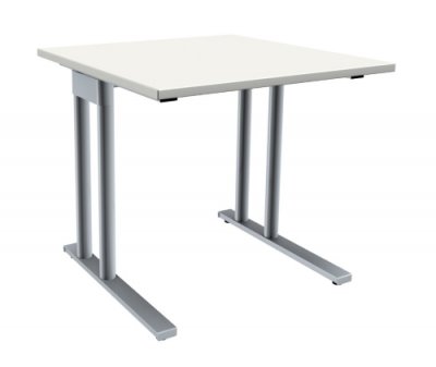 Schreibtisch Pro 80 cm weiß
