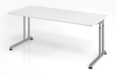 Schreibtisch Zell 180x80 cm ohne Seitenblenden