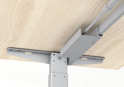 Steh-Sitz-Schreibtisch KM1M 160x80 cm Gestell Detail