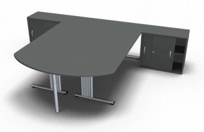 Doppelarbeitsplatz G1A Onyx
