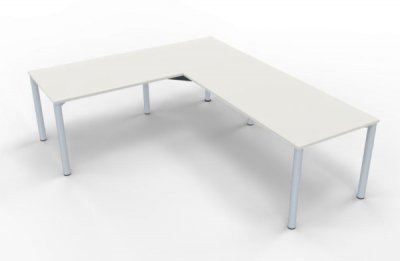 Schreibtischkombination GV1 240x200 cm Weiss