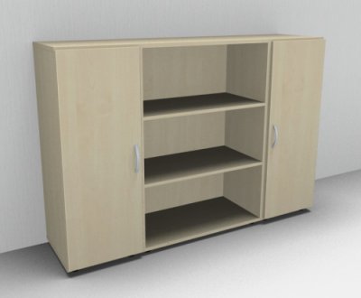 Sideboard 160 cm breit Mega SB3 Ahorn