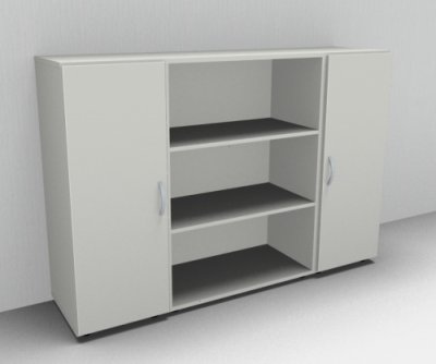 Sideboard 160 cm breit Mega SB3 Weiss