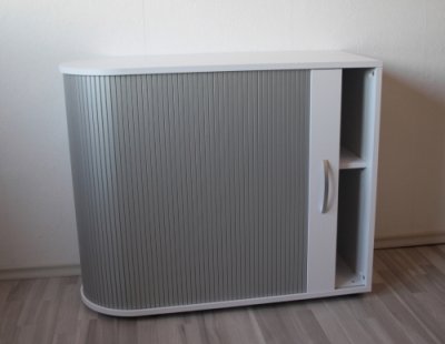 Sideboard Mega linke Seite anstellbar Weiss