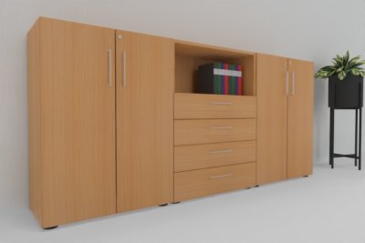 Sideboard 240 cm breit VH14 Buche