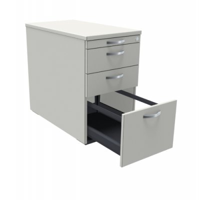 Standcontainer TEN mit Hängeregistratur weiß