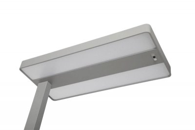 LED-Klemmleuchte MAULjuvis sensor dimmbar silber Leuchtenkopf