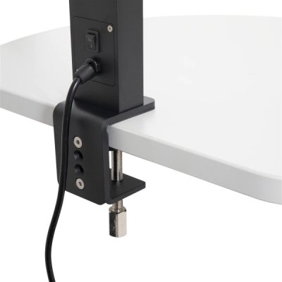 LED-Klemmleuchte MAULsirius colour vario senosor dimmbar schwarz Klemmfuss
