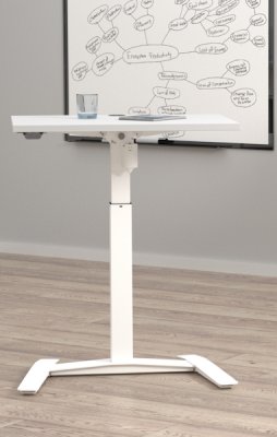 Steh-Sitz-Tisch Beistelltisch 80x60 cm Tisch CSW