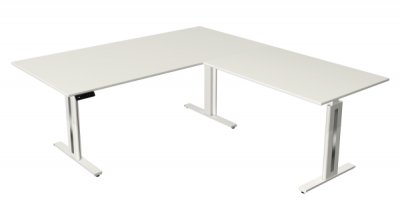 Winkelschreibtisch Move3 200x220 cm Weiss