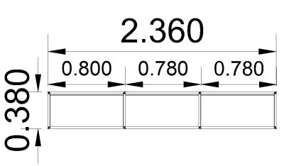 Stellfläche Regalwand Artline 38