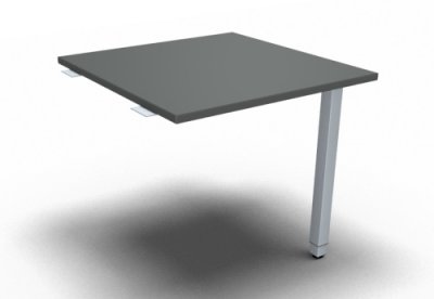 Verkettungsplatte ONE Volleck 90 Grad Onyxgrau