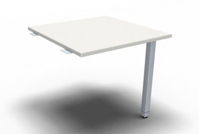 Verkettungsplatte ONE Volleck 90 Grad Weiß