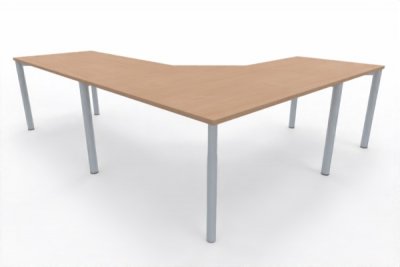 Winkelschreibtisch 262,5x202,5 cm GAV3 Buche