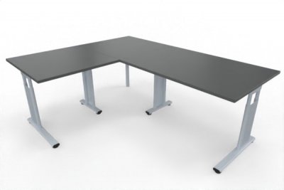 Winkelschreibtisch GV5 Stellfläche 160 x 200 cm Dekor Onyx