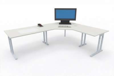 Winkelschreibtisch 262,5x202,5 cm