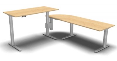 Winkelschreibtisch XBM4 Ahorn