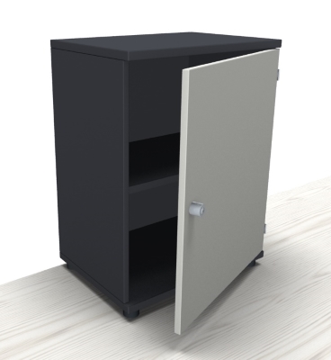 Schrank TEN 2 OH 60 cm breit, Schloss links - vh-büromöbel