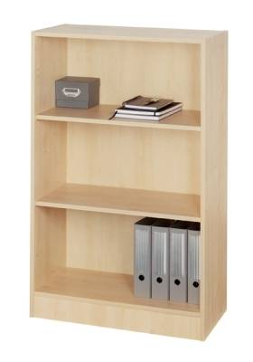 Regal Multi 3 Ordnerhöhen 80 cm breit Ahorn