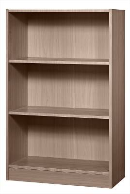 Regal Multi 3 Ordnerhöhen 80 cm breit Nussbaum