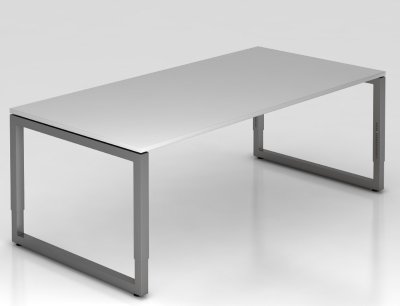 Schreibtisch Riesa 200x100 cm Lichtgrau