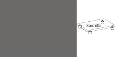 Regal TEN 4 OH 120 cm breit Sichtrückwand