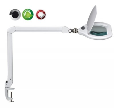 LED-Lupenleuchte MAULcrystal