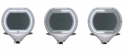 LED-Lupenleuchte MAULcrystal Detail