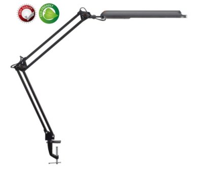 LED-Leuchte MAULatlantic mit Klemmfuß schwarz