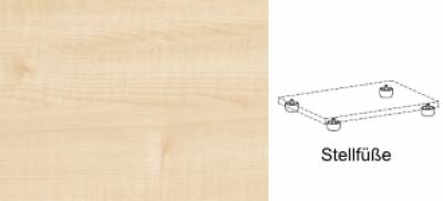 Regal Master 6 OH 80 cm breit Sichtrückwand