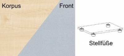 Büro Schrankwand Master K7 400 cm breit Sichtrückwand