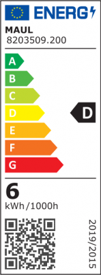 Energieeffizienzklasse D MAULatlantic