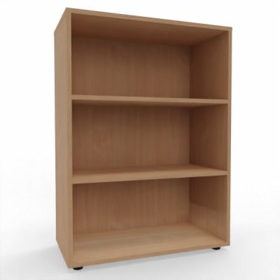 Aktenregal Mega 80x40x110,4 cm Buche