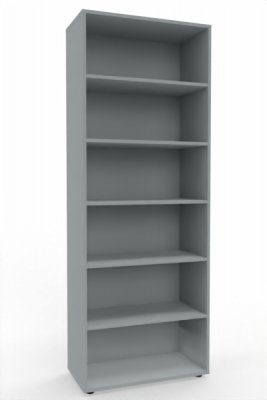 Aktenregal Mega 80x40x216 cm Lichtgrau