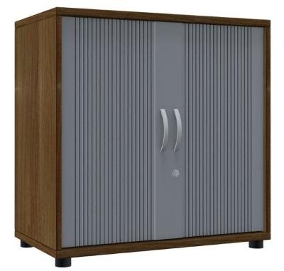 Anstell-Querrollladenschrank TEN 2 OH, 80 cm Nussbaum