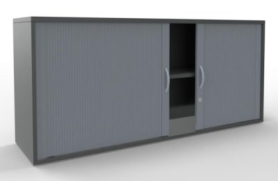 Anstell-Querrollladenschrank TEN 2 OH, 160 cm Onyx-Grau