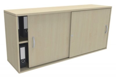 Schiebetüren-Anstellschrank TEN 160 cm Ahorn