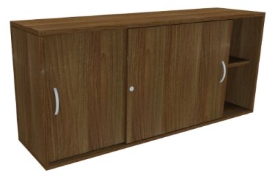 Schiebetüren-Anstellschrank TEN 160 cm Nussbaum