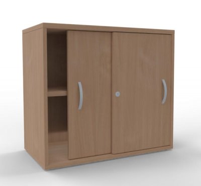 Schiebetüren-Anstellschrank TEN 80 cm Buche