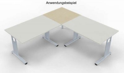 Volleck-Verkettungsplatte 90 Grad System G Anwendungsbeispiel