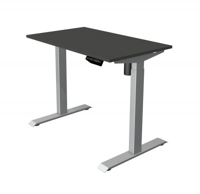 Beistelltisch KM1M el. Anthrazit-Silber