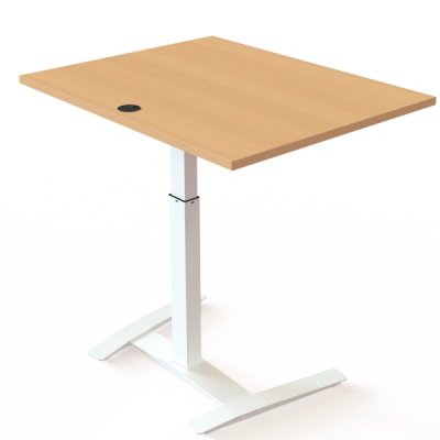 Beistelltisch Steh-Sitz-Tisch CSW 100 x 80 cm Buche