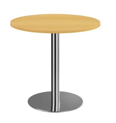 Meetingtisch rund 80 cm Buche